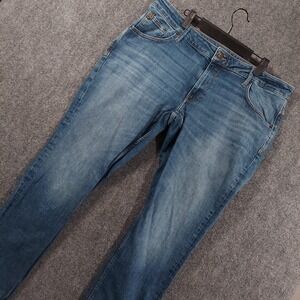 Garcia Jeans 611‎ Russo Jeans Mens 38x32 Blue Medium Wash Regular Tapered Denim